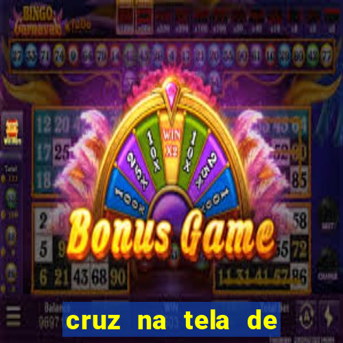 cruz na tela de cruz das